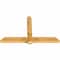 Ekena Millwork Eugene Rough Sawn Timber Gable Bracket, Western Red Cedar, 72"W x 45"H x 4"D x 6"F, 15/12 Pitch GBW072X45X0406EUG00RWR - alternate 4